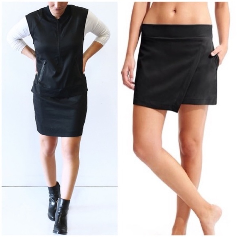 Derek Lam 10c Athleta Skirt / Street Skort XS EUC